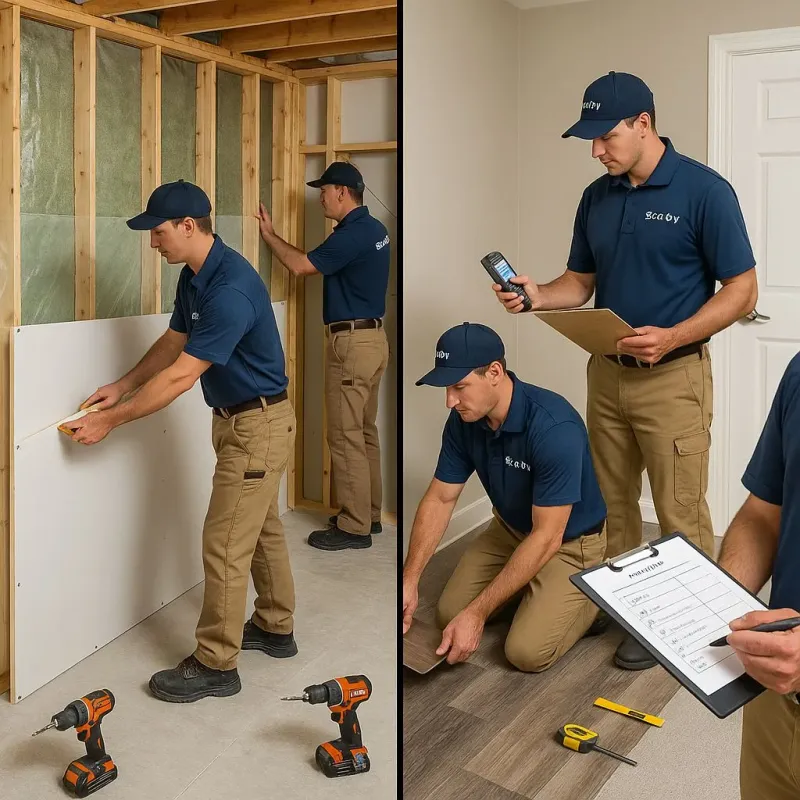 Repairs and Reconstruction process in Oak Valley, NJ